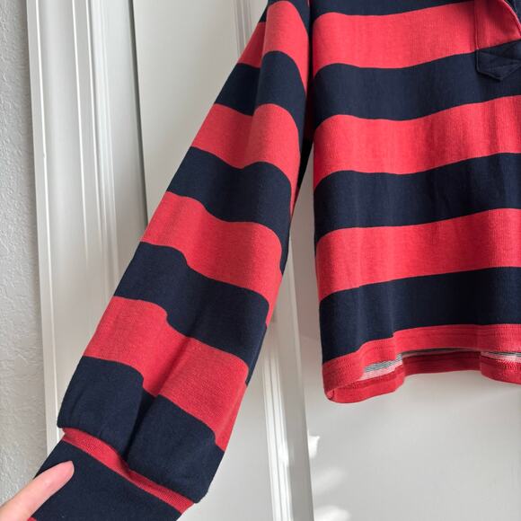 Tuckernuck Stripe Cotton Warren Rugby Shirt Sz M Preppy Academia - Picture 5 of 12